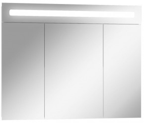 Шкаф-зеркало Аврора 90 с подсветкой LED Домино (DV8011HZ) в Набережных Челнах - naberezhnye-chelny.ok-mebel.com | фото