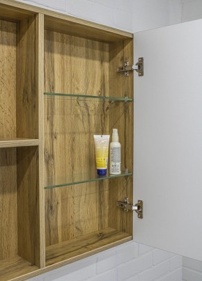 Шкаф-зеркало Craft 60 левый/правый Домино (DCr2203HZ) в Набережных Челнах - naberezhnye-chelny.ok-mebel.com | фото 7