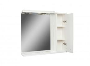 Шкаф-зеркало Cube 75 Эл. Правый Домино (DC5009HZ) в Набережных Челнах - naberezhnye-chelny.ok-mebel.com | фото 2