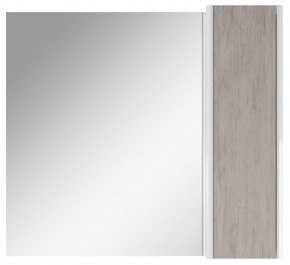 Шкаф-зеркало Uno 80 Дуб серый левый/правый Домино (DU1504HZ) в Набережных Челнах - naberezhnye-chelny.ok-mebel.com | фото 5