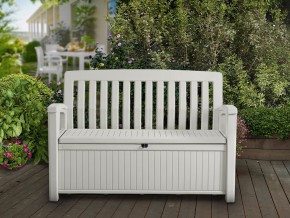 Скамья Patio Bench белый в Набережных Челнах - naberezhnye-chelny.ok-mebel.com | фото 2