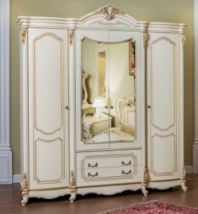Спальный гарнитур Мона Лиза (крем) 1600 в Набережных Челнах - naberezhnye-chelny.ok-mebel.com | фото 6