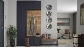 Стенка для прихожей Лаура в Набережных Челнах - naberezhnye-chelny.ok-mebel.com | фото