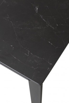 Стол CORNER 120 MATT BLACK MARBLE SOLID CERAMIC / BLACK, ®DISAUR в Набережных Челнах - naberezhnye-chelny.ok-mebel.com | фото 9