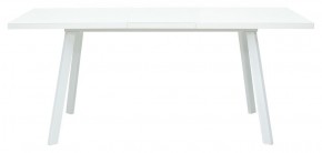 Стол ФИН 120 Белый, стекло/ Белый каркас М-City в Набережных Челнах - naberezhnye-chelny.ok-mebel.com | фото 2