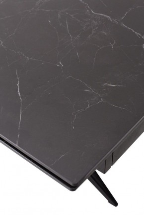 Стол FORIO 160 MATT BLACK MARBLE SOLID CERAMIC / BLACK, ®DISAUR в Набережных Челнах - naberezhnye-chelny.ok-mebel.com | фото 9