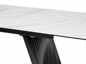 Стол IVAR 200 MARBLES KL-99 Белый мрамор, итальянская керамика, ®DISAUR в Набережных Челнах - naberezhnye-chelny.ok-mebel.com | фото 3