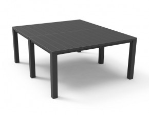 Стол раскладной Джули (Julie Double table 2 configurations) Графит в Набережных Челнах - naberezhnye-chelny.ok-mebel.com | фото 3