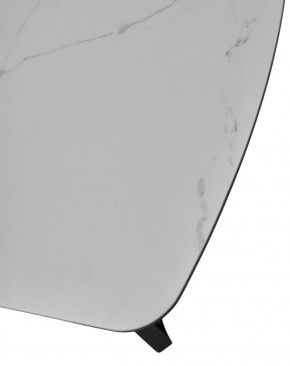 Стол RASMUS 160 TL-45 Белый мрамор, испанская керамика / черный каркас, ®DISAUR в Набережных Челнах - naberezhnye-chelny.ok-mebel.com | фото 6