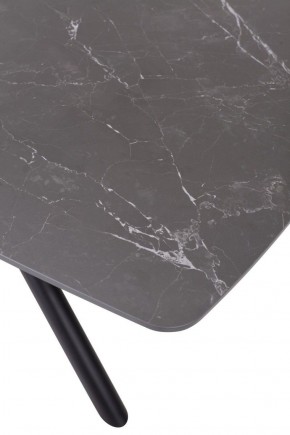 Стол RIVOLI 140 MATT BLACK MARBLE SOLID CERAMIC / BLACK, ®DISAUR в Набережных Челнах - naberezhnye-chelny.ok-mebel.com | фото 10