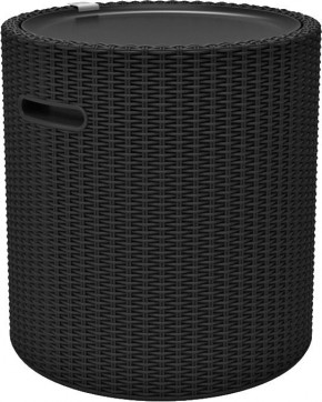 Столик-холодильник Кул-Стул (Cool stool) графит в Набережных Челнах - naberezhnye-chelny.ok-mebel.com | фото 2