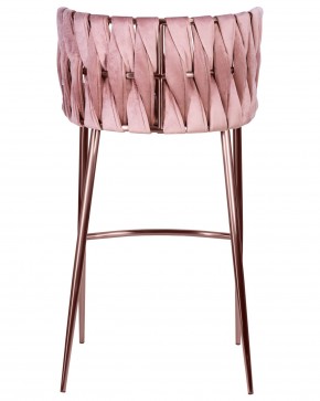Стул барный DOBRIN EMMA ROSE GOLD, розовый велюр (VF-10) в Набережных Челнах - naberezhnye-chelny.ok-mebel.com | фото 5