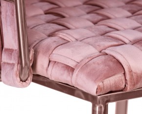 Стул барный DOBRIN EMMA ROSE GOLD, розовый велюр (VF-10) в Набережных Челнах - naberezhnye-chelny.ok-mebel.com | фото 7