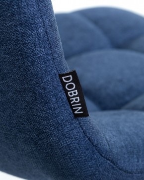 Стул барный DOBRIN NICOLE, черные матовые ножки, синяя ткань (UF860-14B) в Набережных Челнах - naberezhnye-chelny.ok-mebel.com | фото 9