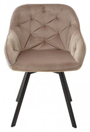 Стул GALE 360 град. поворот. BLUVEL-40 BEIGE, велюр/ черный каркас, М-City в Набережных Челнах - naberezhnye-chelny.ok-mebel.com | фото 6
