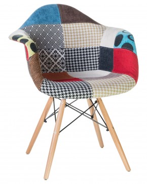 Стул обеденный DOBRIN DAW PATCHWORK, цвет сиденья мозаика в Набережных Челнах - naberezhnye-chelny.ok-mebel.com | фото