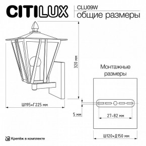 Светильник на штанге Citilux FORTS CLU09W в Набережных Челнах - naberezhnye-chelny.ok-mebel.com | фото 9