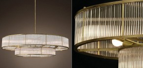 Светильник на штанге Imperiumloft RH Marais Round Chandelier 40,2668 в Набережных Челнах - naberezhnye-chelny.ok-mebel.com | фото 2