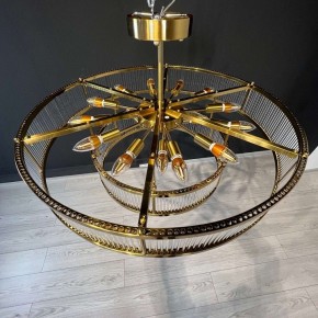 Светильник на штанге Imperiumloft RH Marais Round Chandelier 40,2668 в Набережных Челнах - naberezhnye-chelny.ok-mebel.com | фото 8