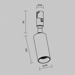 Светильник на штанге Maytoni Focus Led TR201-1-10W3K-M-B в Набережных Челнах - naberezhnye-chelny.ok-mebel.com | фото 7