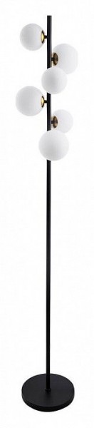 Торшер Arte Lamp Gemini A2243PN-6BK в Набережных Челнах - naberezhnye-chelny.ok-mebel.com | фото