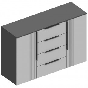 ВИТА Комод 2-ств c 4 ящиками в Набережных Челнах - naberezhnye-chelny.ok-mebel.com | фото