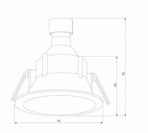 Встраиваемый светильник Elektrostandard Side 25059/01 в Набережных Челнах - naberezhnye-chelny.ok-mebel.com | фото 6
