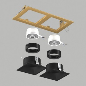 Встраиваемый светильник Lightstar Domino D5230707BMOD в Набережных Челнах - naberezhnye-chelny.ok-mebel.com | фото 3