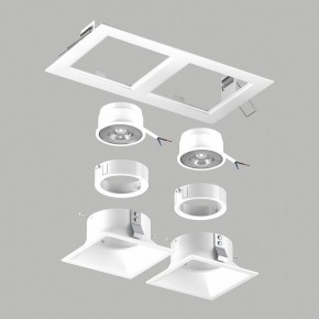 Встраиваемый светильник Lightstar Domino D5260606WMOD в Набережных Челнах - naberezhnye-chelny.ok-mebel.com | фото 3