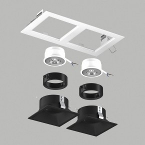 Встраиваемый светильник Lightstar Domino D5260707BMOD в Набережных Челнах - naberezhnye-chelny.ok-mebel.com | фото 3