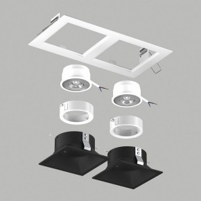 Встраиваемый светильник Lightstar Domino D5260707WMOD в Набережных Челнах - naberezhnye-chelny.ok-mebel.com | фото 3