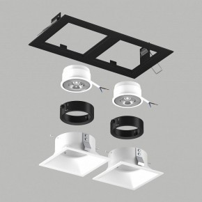 Встраиваемый светильник Lightstar Domino D5270606BMOD в Набережных Челнах - naberezhnye-chelny.ok-mebel.com | фото 3