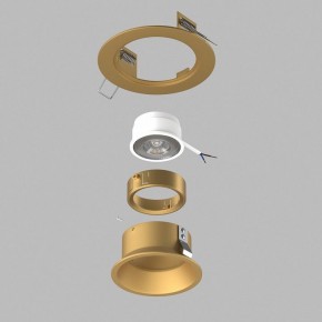 Встраиваемый светильник Lightstar Domino D61303GMOD в Набережных Челнах - naberezhnye-chelny.ok-mebel.com | фото 3