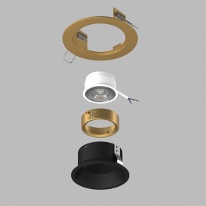 Встраиваемый светильник Lightstar Domino D61307GMOD в Набережных Челнах - naberezhnye-chelny.ok-mebel.com | фото 3