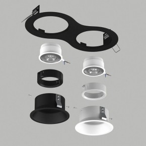 Встраиваемый светильник Lightstar Domino D6270607WBMOD в Набережных Челнах - naberezhnye-chelny.ok-mebel.com | фото 3