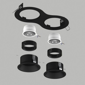 Встраиваемый светильник Lightstar Domino D6270707BMOD в Набережных Челнах - naberezhnye-chelny.ok-mebel.com | фото 3