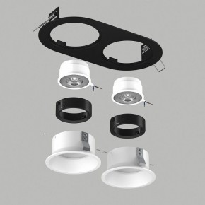 Встраиваемый светильник Lightstar Domino D6570606BMOD в Набережных Челнах - naberezhnye-chelny.ok-mebel.com | фото 3