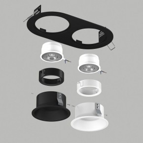 Встраиваемый светильник Lightstar Domino D6570607WBMOD в Набережных Челнах - naberezhnye-chelny.ok-mebel.com | фото 2