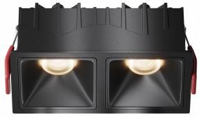Встраиваемый светильник Maytoni Alfa LED DL043-02-10W3K-SQ-B-1 в Набережных Челнах - naberezhnye-chelny.ok-mebel.com | фото