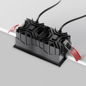 Встраиваемый светильник Maytoni Alfa LED DL043-02-10W3K-SQ-B-1 в Набережных Челнах - naberezhnye-chelny.ok-mebel.com | фото 9