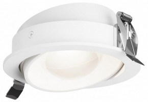 Встраиваемый светильник Maytoni Lens DL105-12W3K-W в Набережных Челнах - naberezhnye-chelny.ok-mebel.com | фото 8
