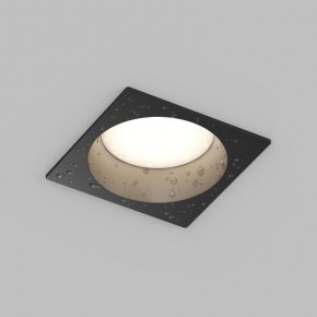 Встраиваемый влагозащищенный светильник DEEP, IP65, 15 Вт, GU5.3, LED, черный, пластик в Набережных Челнах - naberezhnye-chelny.ok-mebel.com | фото 3