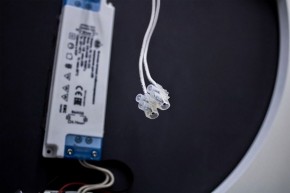 Зеркало Будапешт 700х700 с подсветкой Sansa (GL7034Z) в Набережных Челнах - naberezhnye-chelny.ok-mebel.com | фото 6