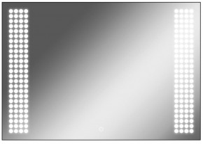 Зеркало Cosmo 100 black с подсветкой Sansa (SC1047Z) в Набережных Челнах - naberezhnye-chelny.ok-mebel.com | фото 1