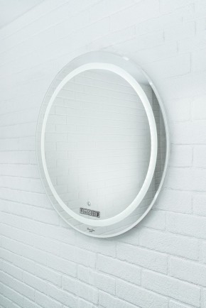 Зеркало Gia 75 white с подсветкой Sansa (SGa1044Z) в Набережных Челнах - naberezhnye-chelny.ok-mebel.com | фото 2