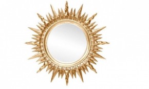 Зеркало круглое золото (1810(1) в Набережных Челнах - naberezhnye-chelny.ok-mebel.com | фото