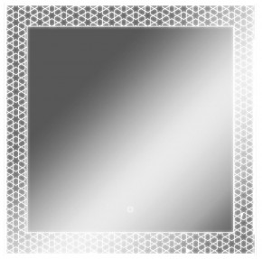 Зеркало Манила 700х700 с подсветкой Домино (GL7052Z) в Набережных Челнах - naberezhnye-chelny.ok-mebel.com | фото 1
