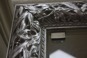 Зеркало Тиффани Premium черная/серебро (ТФСТ-2(П) в Набережных Челнах - naberezhnye-chelny.ok-mebel.com | фото 2